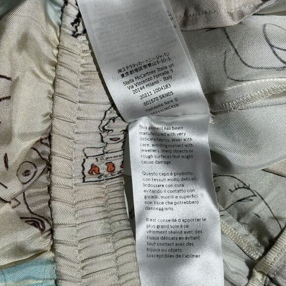 Yoshitomo Nara adjustable waist silk pants - Picture 6 of 6